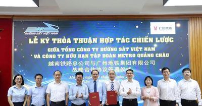 VNR và Metro Quảng Châu hợp tác phát triển đường sắt điện khí hóa, đường sắt đô thị