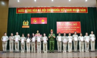 Công an TPHCM công bố Quyết định đặc xá năm 2026: Thắp lên hy vọng làm lại cuộc đời cho phạm nhân cải tạo tốt