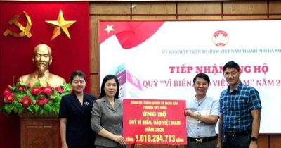 Phường Việt Hưng ủng hộ hơn 1 tỷ đồng vào Quỹ 'Vì biển, đảo Việt Nam'