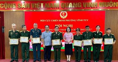 Cựu chiến binh phường Vĩnh Tuy thi đua gương mẫu, góp sức xây dựng địa phương
