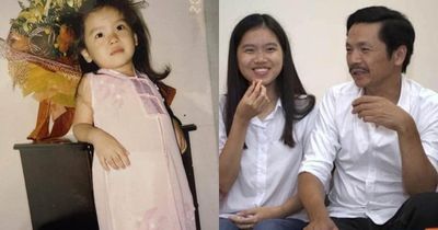Ảnh lúc nhỏ siêu đáng yêu của con gái NSND Trung Anh