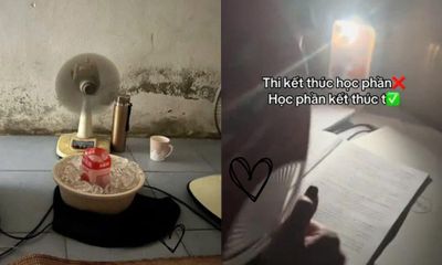 Nhật ký sinh viên ở trọ ngày Hè: Muôn kiểu làm mát 'thủ công' mùa cúp điện