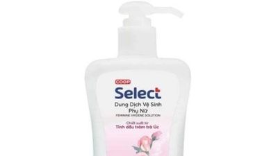 Thu hồi lô dung dịch vệ sinh phụ nữ Coop Select bán tại siêu thị
