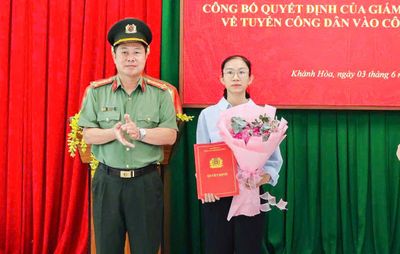 Tuyển vợ Thiếu tá Nguyễn Xuân Hải vào ngành công an