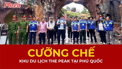 Cưỡng chế khu du lịch sinh thái xây dựng trái phép tại Phú Quốc