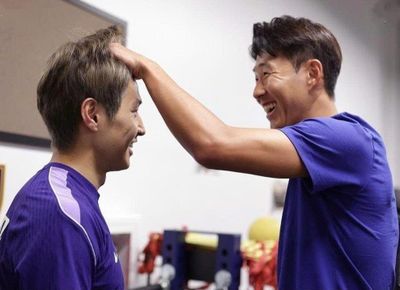 Son Heung-min và Lee Kang-in ăn ý đến kỳ lạ