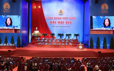 Phiên thứ nhất Đại hội Công đoàn Việt Nam lần thứ XIV