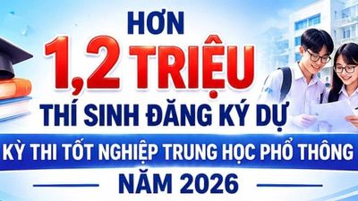 [Infographic] Hơn 1,2 triệu thí sinh đăng ký dự Kỳ thi tốt nghiệp THPT năm 2026