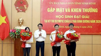 Học sinh Ninh Bình góp mặt trong đội tuyển quốc gia dự thi Olympic quốc tế năm 2026