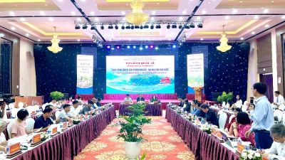 Ninh Bình nỗ lực đưa ma nhai trên núi Non Nước vào Danh mục Di sản tư liệu UNESCO