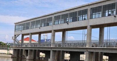Đập ngăn mặn 80 tỉ đồng ở Gia Lai bàn giao chưa được 1 năm đã lún