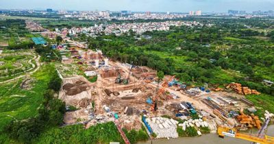Hà Nội thông tin về tiến độ GPMB 9 dự án cầu vượt sông Hồng và sông Đuống