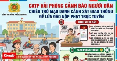 Giả danh cảnh sát giao thông để chiếm đoạt tiền nộp phạt
