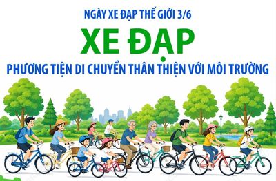 Ngày Xe đạp Thế giới 3/6: Xe đạp - Phương tiện di chuyển thân thiện với môi trường
