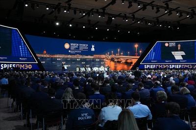 Hàng chục nghìn đại biểu dự Diễn đàn Kinh tế Quốc tế St. Petersburg tại Nga