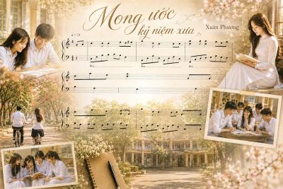 'Mong ước kỷ niệm xưa' và mùa chia tay của nhiều thế hệ học trò
