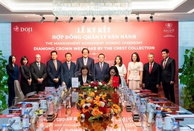 Tập đoàn DOJI đưa thương hiệu The Crest Collection đến Việt Nam