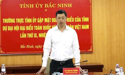 Thường trực Tỉnh ủy gặp mặt đoàn đại biểu dự Đại hội đại biểu toàn quốc Hội Nông dân Việt Nam lần thứ IX
