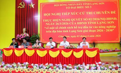 Tổ đại biểu số 3 HĐND tỉnh tiếp xúc cử tri tại xã Công Sơn