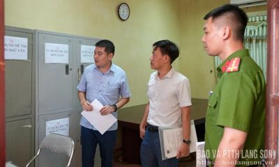 Kiểm tra công tác chuẩn bị Kỳ thi tốt nghiệp THPT 2026 tại các điểm thi Trường THPT: Tân Thành, Đồng Bành, Chi Lăng
