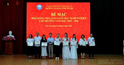 Bế mạc Hội giảng nhà giáo giáo dục nghề nghiệp cấp trường năm học 2025 - 2026