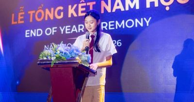 Con gái Hoa hậu Hương Giang nhận loạt danh hiệu Tinh hoa tại trường quốc tế