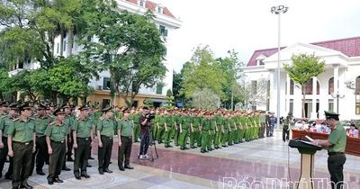 Ra quân thực hiện cao điểm tấn công, trấn áp tội phạm về ma túy
