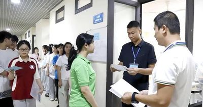 Hội đồng coi thi THPT Chuyên Hùng Vương: 1.401 thí sinh hoàn thành bài thi môn chuyên