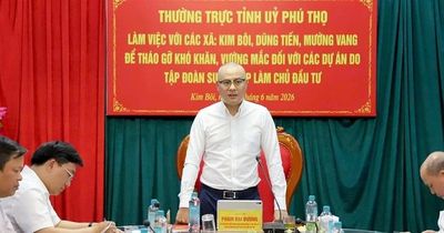Thường trực Tỉnh ủy chỉ đạo tháo gỡ các điểm nghẽn cho loạt dự án của Sun Group