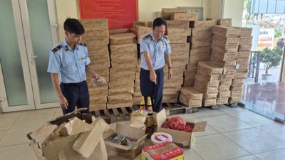 Hà Nội tiêu hủy lô thực phẩm nhập lậu trị giá hơn 328 triệu đồng