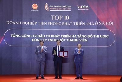 UDIC lọt Top 10 doanh nghiệp tiên phong phát triển nhà ở xã hội