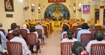 Chùa Phật Đà (P.Bàn Cờ) khai giảng khóa tu mùa hạ dành cho Phật tử