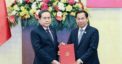 Bí thư Đảng ủy Quốc hội, Chủ tịch Quốc hội Trần Thanh Mẫn chủ trì Hội nghị Ban Thường vụ Đảng ủy Quốc hội