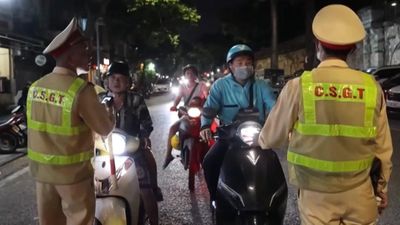 Siết chặt kiểm tra vi phạm nồng độ cồn ban đêm