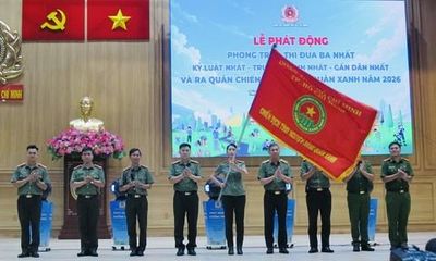 Công an TPHCM: Hưởng ứng phong trào thi đua 'Ba nhất' và ra quân Chiến dịch tình nguyện Hành quân xanh 2026