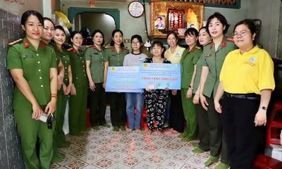 Lan tỏa yêu thương từ Chương trình 'Mẹ đỡ đầu' của phụ nữ Công an TPHCM