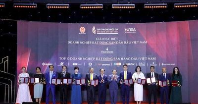 Nhiều doanh nghiệp được vinh danh tại Giải thưởng Quốc gia Bất động sản Việt Nam