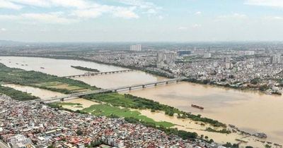 Tháng 6, dòng chảy sông Hồng về Hà Nội cao hơn trung bình nhiều năm