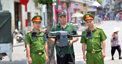 Công an Hà Nội thử nghiệm UAV AI giám sát từ trên không