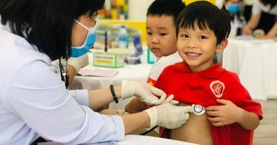 100% học sinh, sinh viên sẽ được khám sức khỏe ít nhất 1 lần/năm