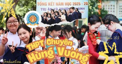 Teen THPT chuyên Hùng Vương khép lại 1000 ngày thanh xuân, sẵn sàng chương mới