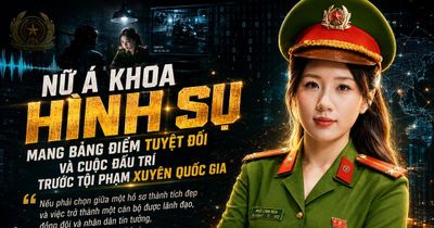 Nữ Á khoa điều tra mang bảng điểm tuyệt đối và cuộc đấu trí trước tội phạm xuyên quốc gia