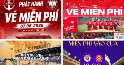 Đồng loạt miễn phí vé xem V-League 2025/26 hạ màn