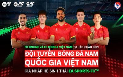 Đội tuyển Việt Nam chính thức góp mặt trong FC Mobile Việt Nam