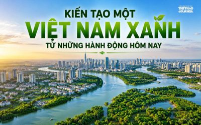 Kiến tạo một Việt Nam xanh từ những hành động hôm nay