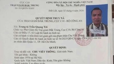 Truy nã phạm nhân bỏ trốn khi đang điều trị tại Bệnh viện đa khoa vùng Tây Nguyên