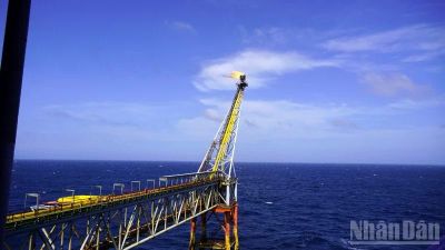 Liên doanh dầu khí Việt-Nga Vietsovpetro đạt mốc khai thác được 255 triệu tấn dầu