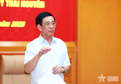 Phó thủ tướng Chính phủ Phan Văn Giang làm việc về kết quả kiểm tra Ban thường vụ Tỉnh ủy Thái Nguyên