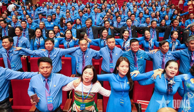 Đại hội XIV Công đoàn Việt Nam: Hân hoan ngày hội lớn của giai cấp công nhân Việt Nam