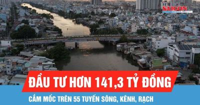 Cắm mốc trên 55 tuyến sông, kênh, rạch thuộc địa bàn TPHCM